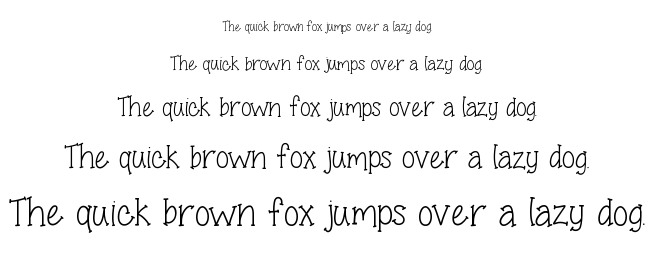 Smell Theroses font